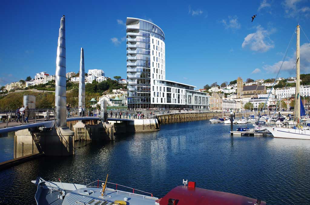 The revised 14 storey proposal for Torquay Pavilion.