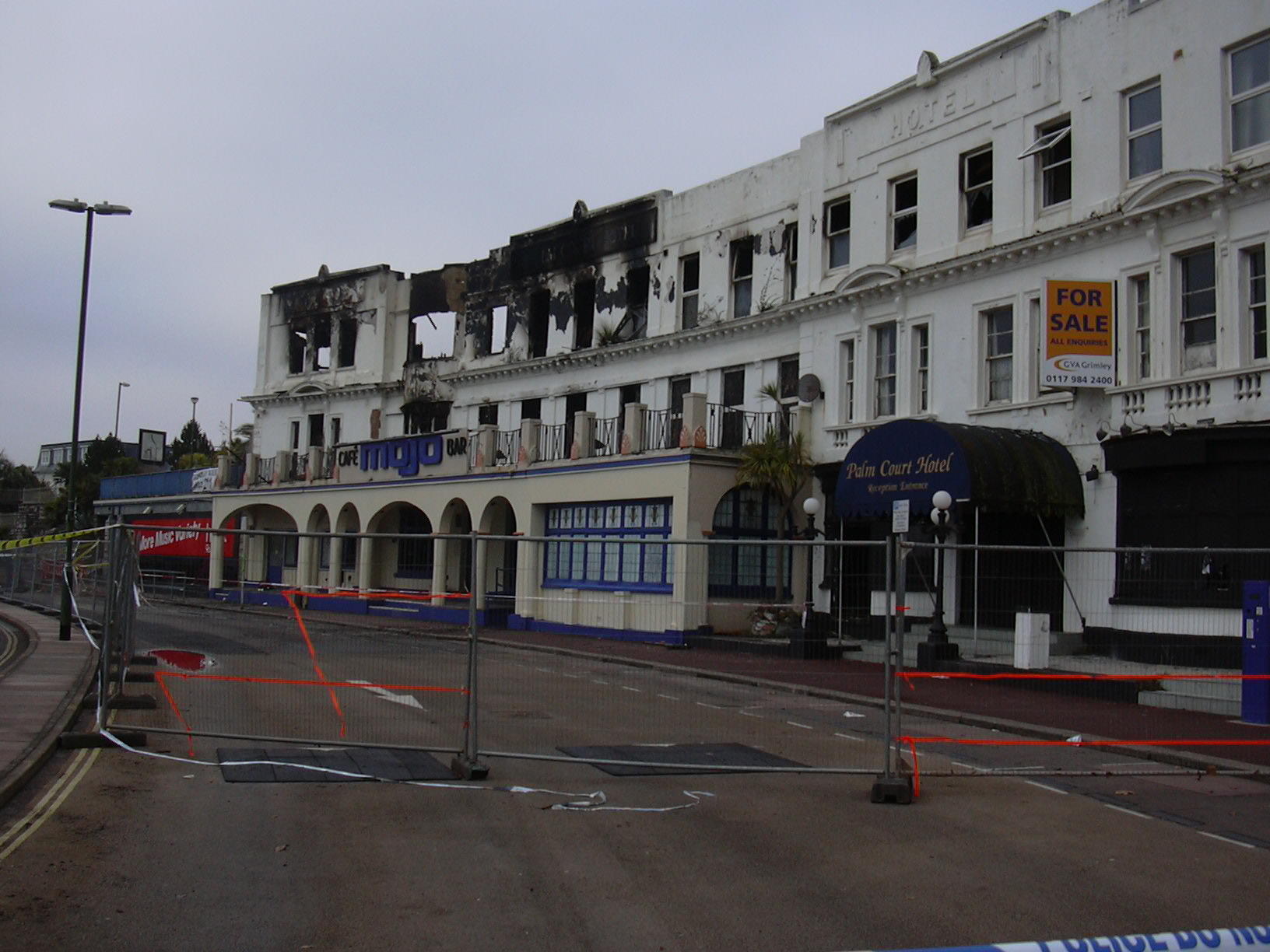 Palm Court, before Abbey Sands development