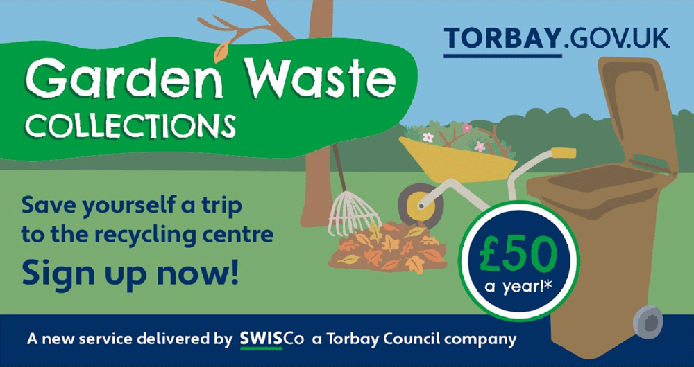 Garden waste collections - save yourself a trip to the recycling centre. Sign up now!