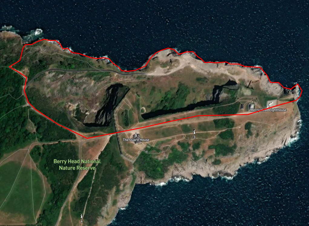 Berry Head PSPO boundary map