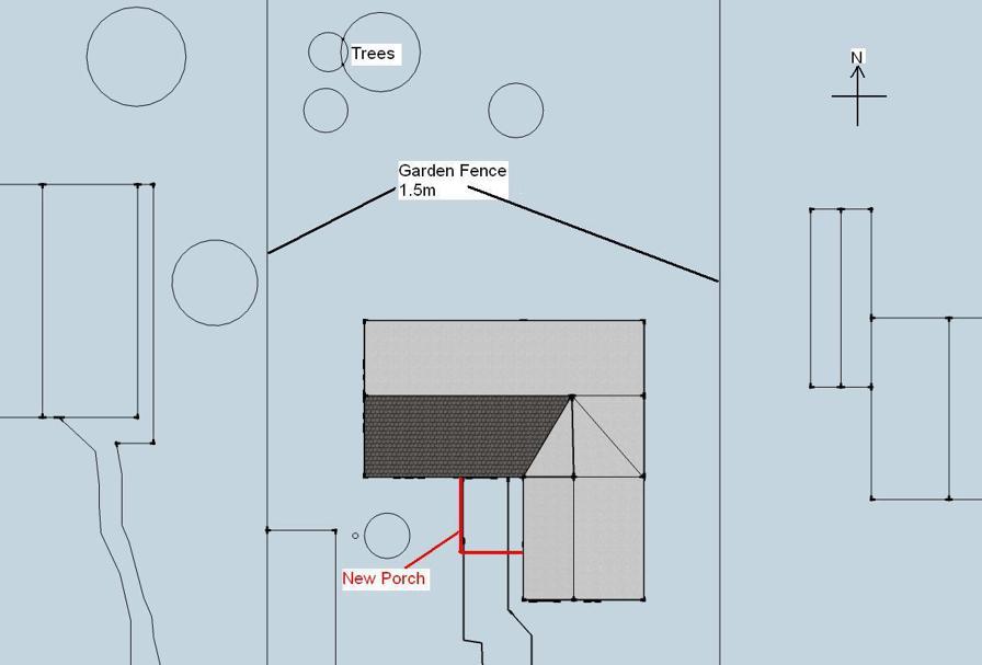 Block plan image drawn to scale