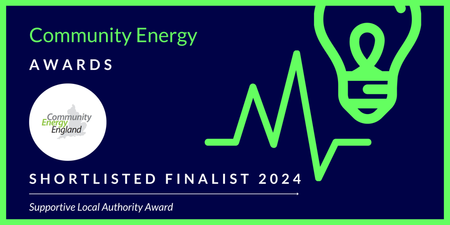 Community Energy Awards Shortlisted Finalist 2024 logo