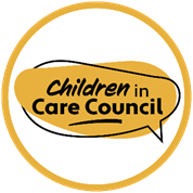 Children in Care Council in colour yellow