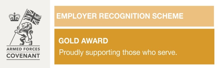Employer Recognition Scheme - Gold Award 