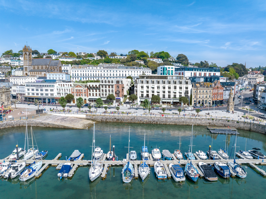 Proposed view of the Torquay harbour and strand